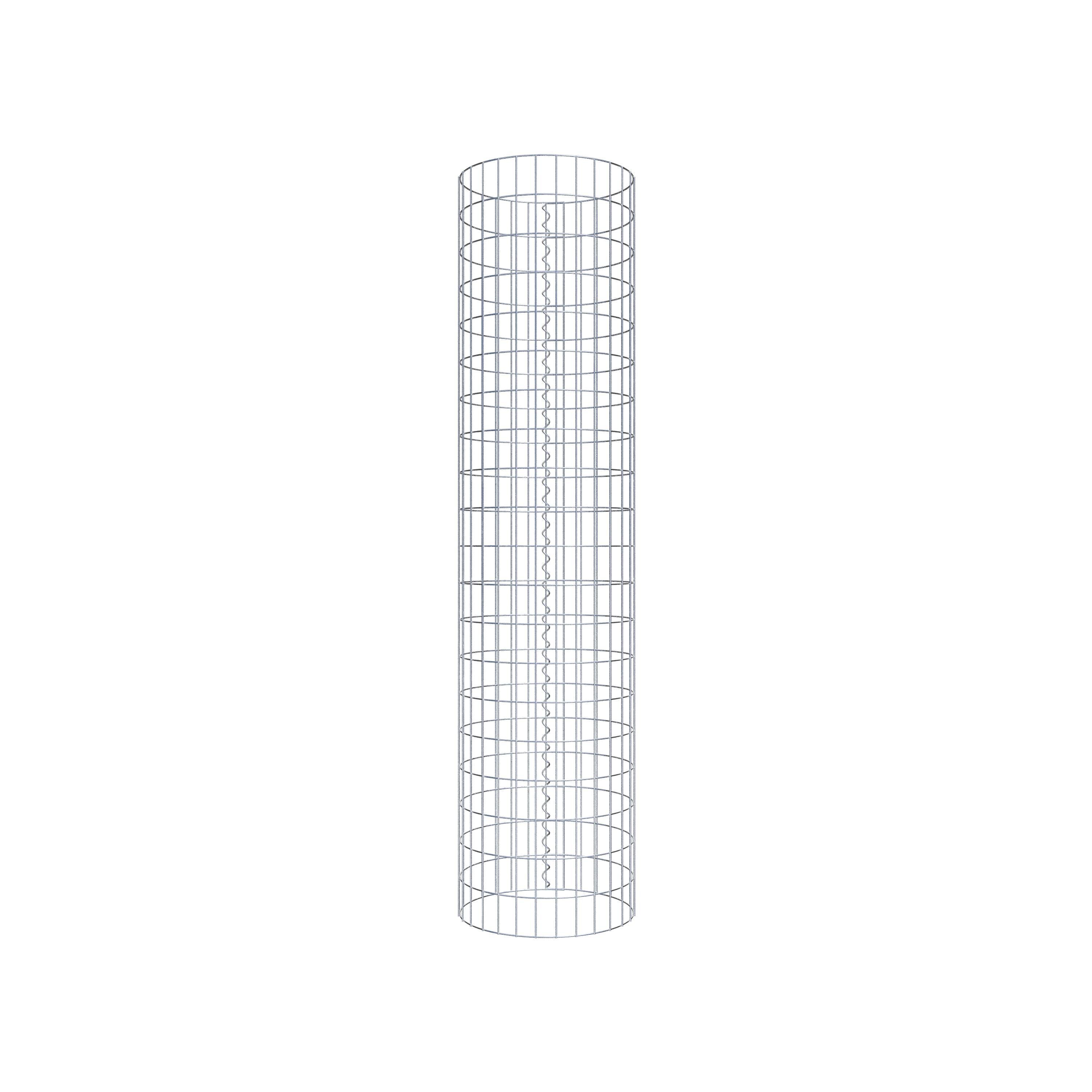 Colonne de gabion diamètre 47 cm, MW 5 x 10 cm rond