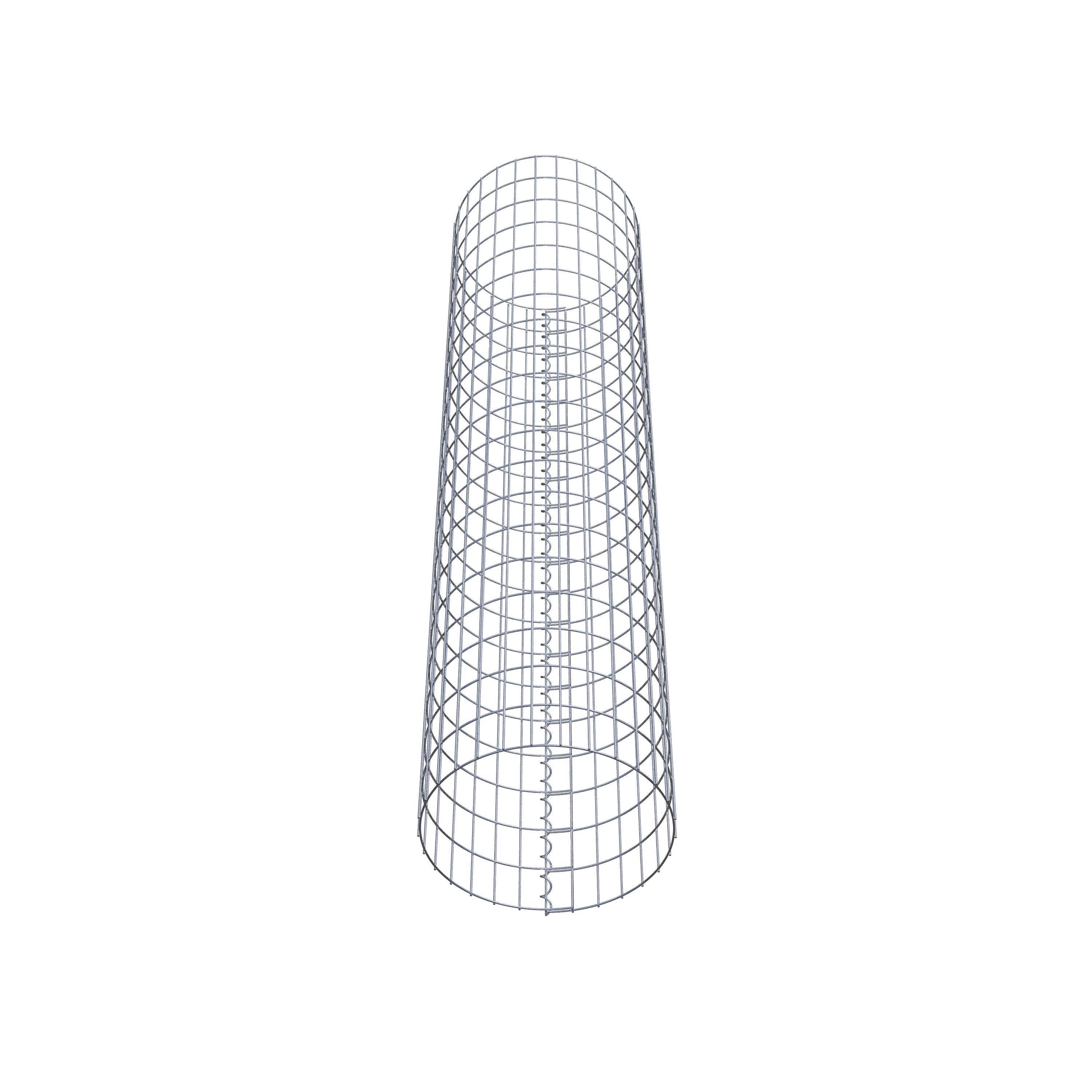 Columna de gaviones diámetro 47 cm, MW 5 x 10 cm redonda