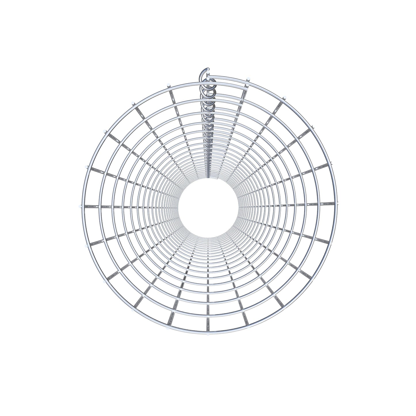 Colonne de gabion ronde 32 cm de diamètre, 200 cm de hauteur, maille 5 cm x 10 cm