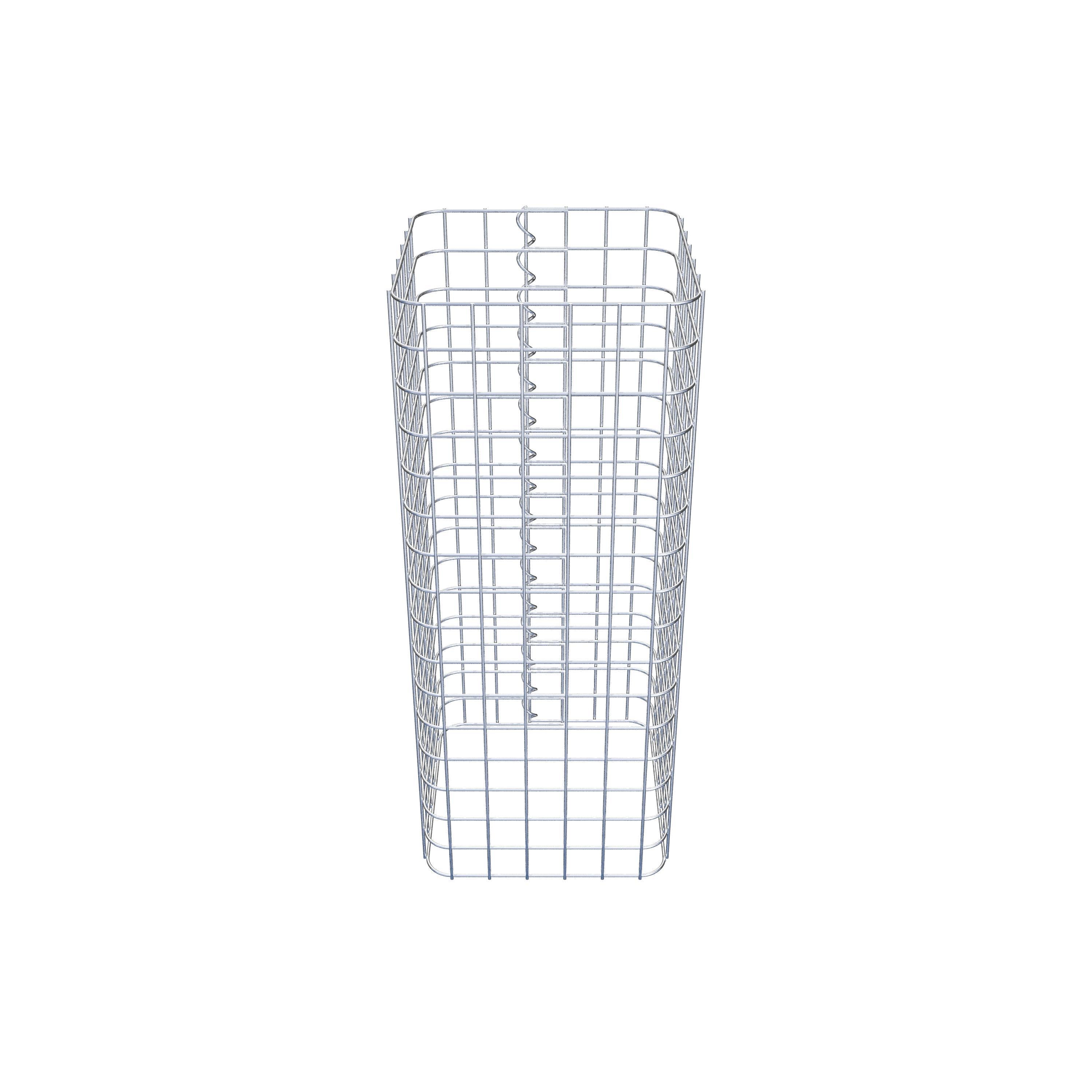 Gabion column 32 x 32 cm MW 5 x 5 cm square