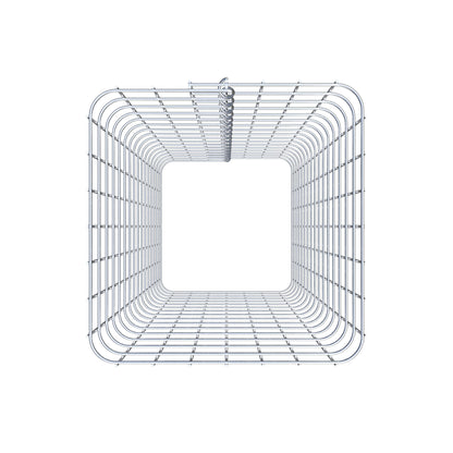 Columna de gaviones 37 x 37 cm MW 5 x 5 cm cuadrado