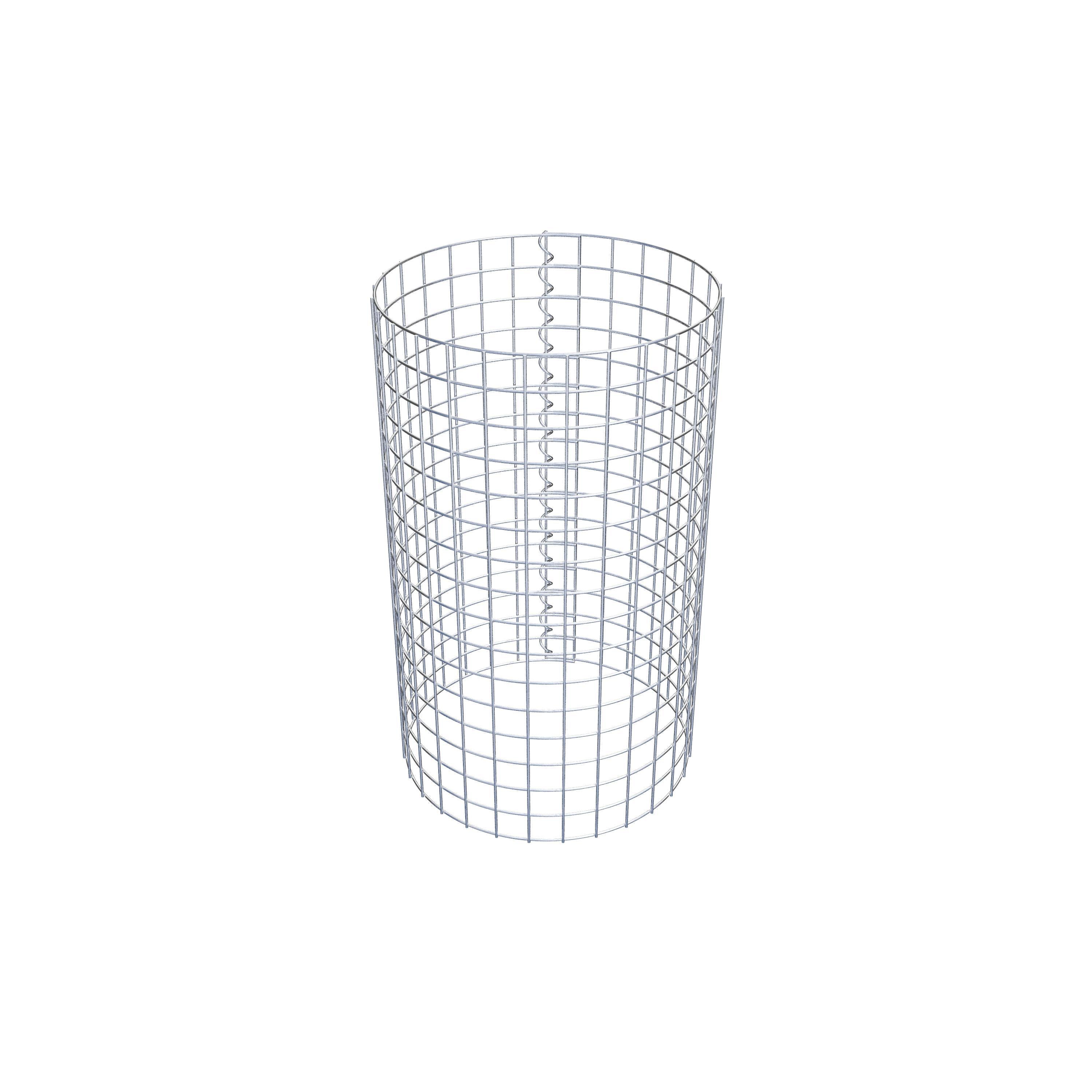 Gabionensäule Durchmesser 47 cm MW 5 x 5 cm rund