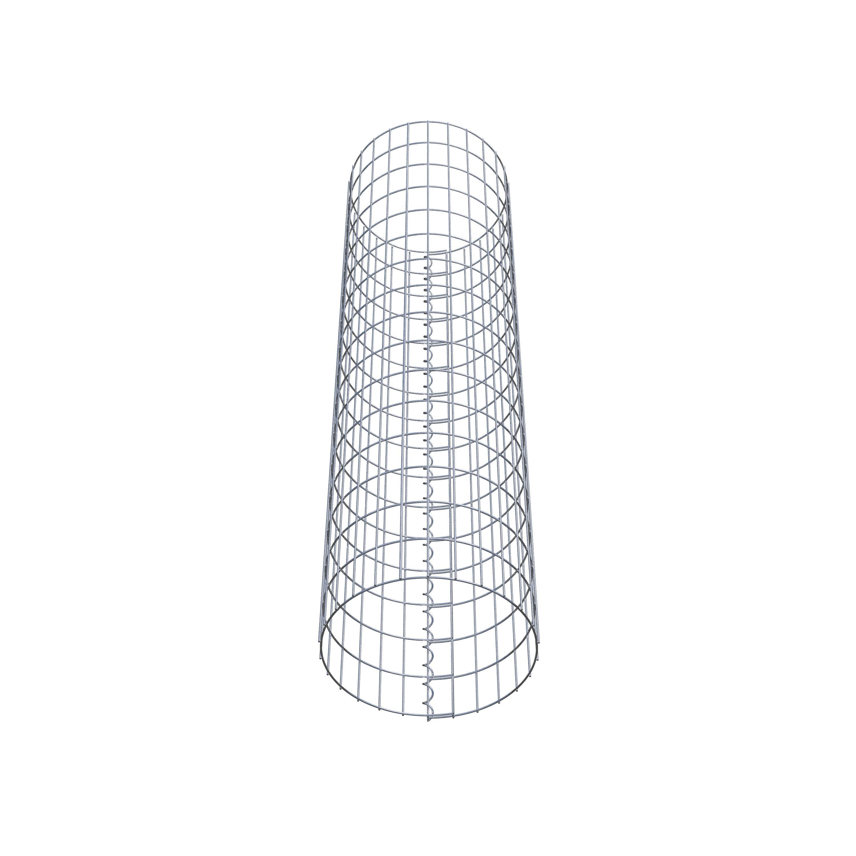 Gabionsøjle diameter 42 cm, MW 5 x 10 cm rund