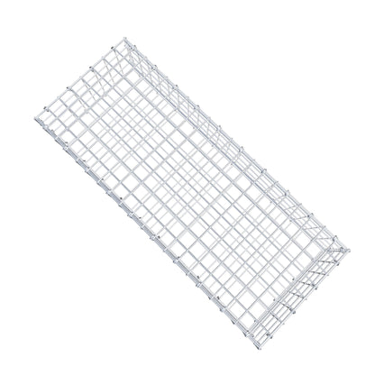 Gabion 100 cm x 20 cm x 40 cm (L x H x D), maskestørrelse 5 cm x 5 cm, C-ring