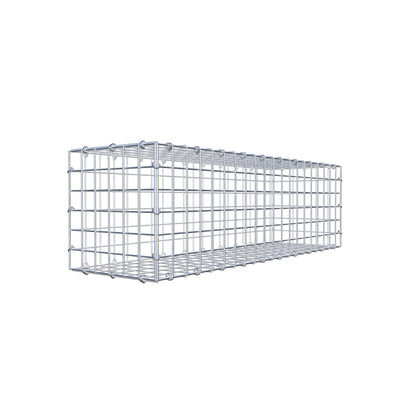 Gabion 100 cm x 30 cm x 30 cm (L x H x D), maskestørrelse 5 cm x 5 cm, C-ring
