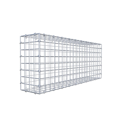 Gabion 100 cm x 40 cm x 20 cm (L x H x D), maskestørrelse 5 cm x 5 cm, C-ring