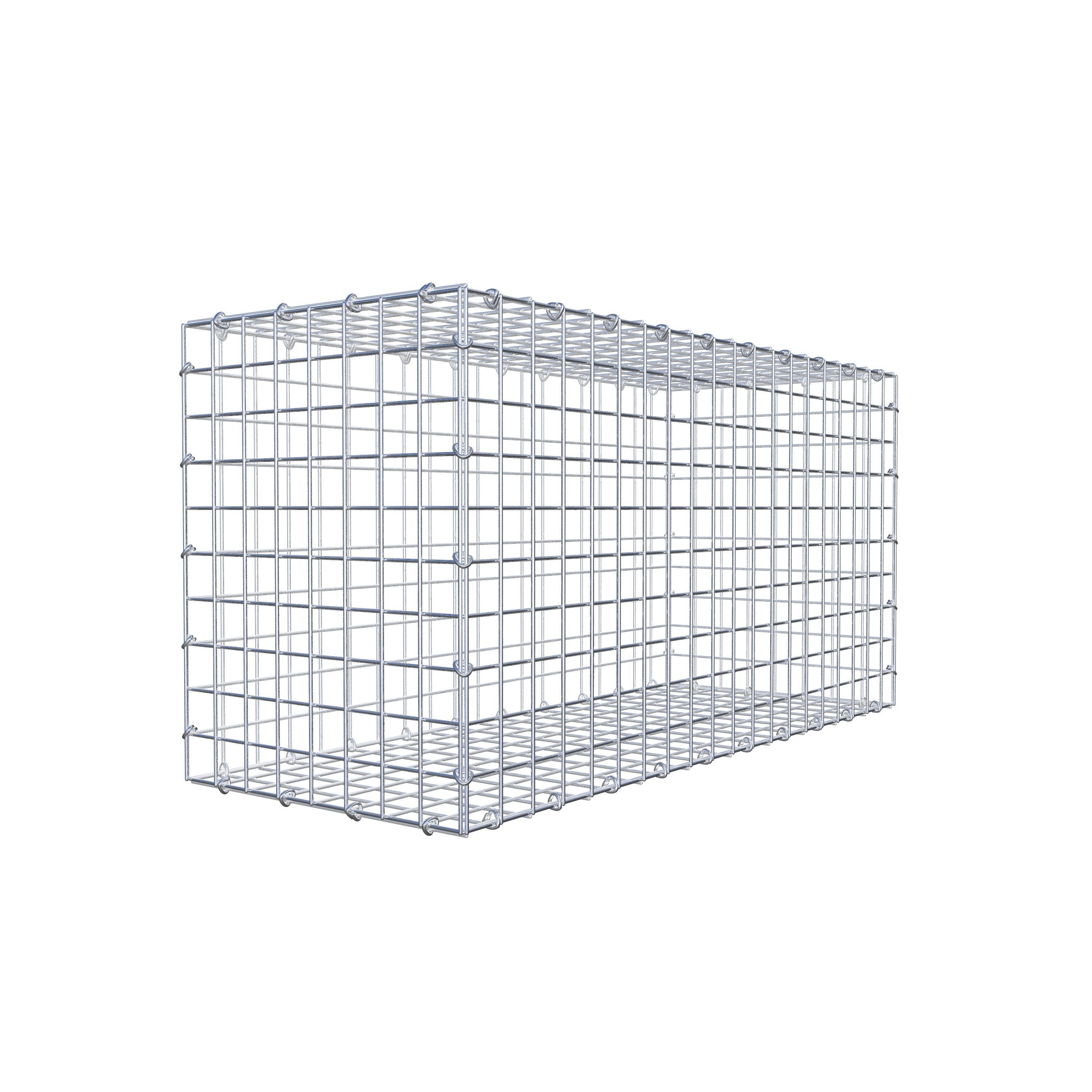 Gabion 100 cm x 50 cm x 40 cm (L x H x D), maskestørrelse 5 cm x 5 cm, C-ring