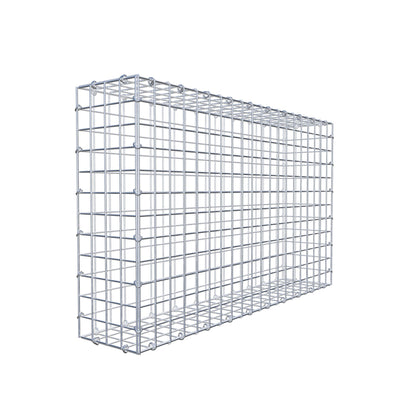 Gabion 100 cm x 60 cm x 20 cm (L x H x D), mesh size 5 cm x 5 cm, C-ring
