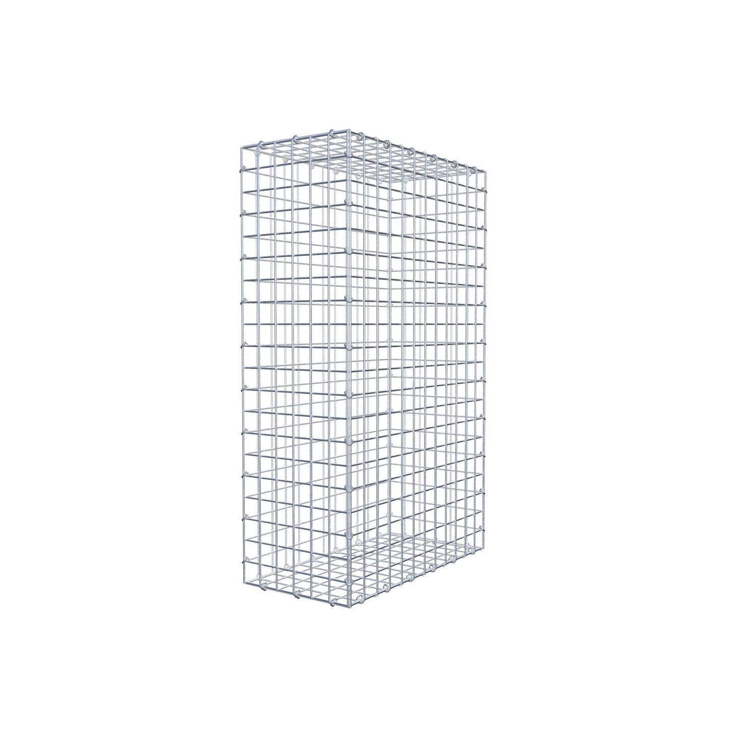 Gabion 100 cm x 60 cm x 30 cm (L x H x D), mesh size 5 cm x 5 cm, C-ring
