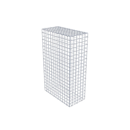 Gabion 100 cm x 60 cm x 30 cm (L x H x D), mesh size 5 cm x 5 cm, C-ring