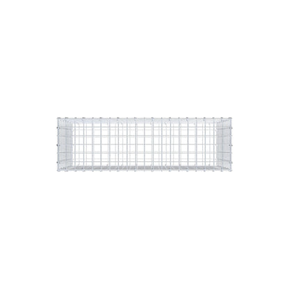 Gabion 100 cm x 60 cm x 30 cm (L x H x D), mesh size 5 cm x 5 cm, C-ring