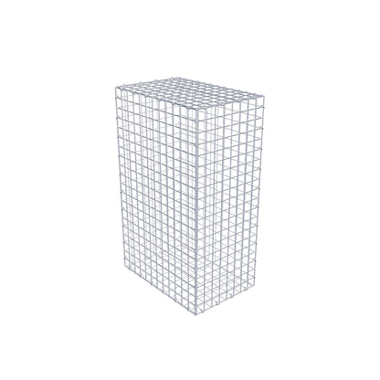 Gabion 100 cm x 60 cm x 40 cm (L x H x D), mesh size 5 cm x 5 cm, C-ring
