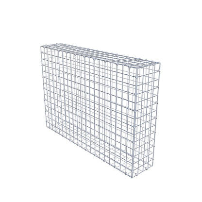 Gabion 100 cm x 70 cm x 20 cm (L x H x D), maskstorlek 5 cm x 5 cm, C-ring