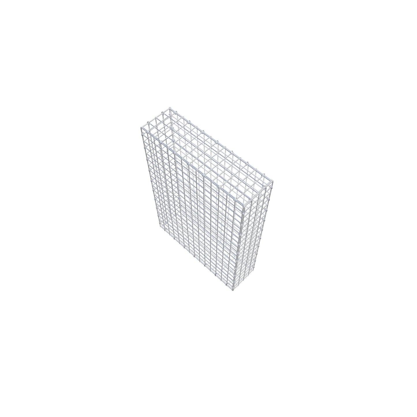 Gabion 100 cm x 70 cm x 20 cm (L x H x D), maskstorlek 5 cm x 5 cm, C-ring