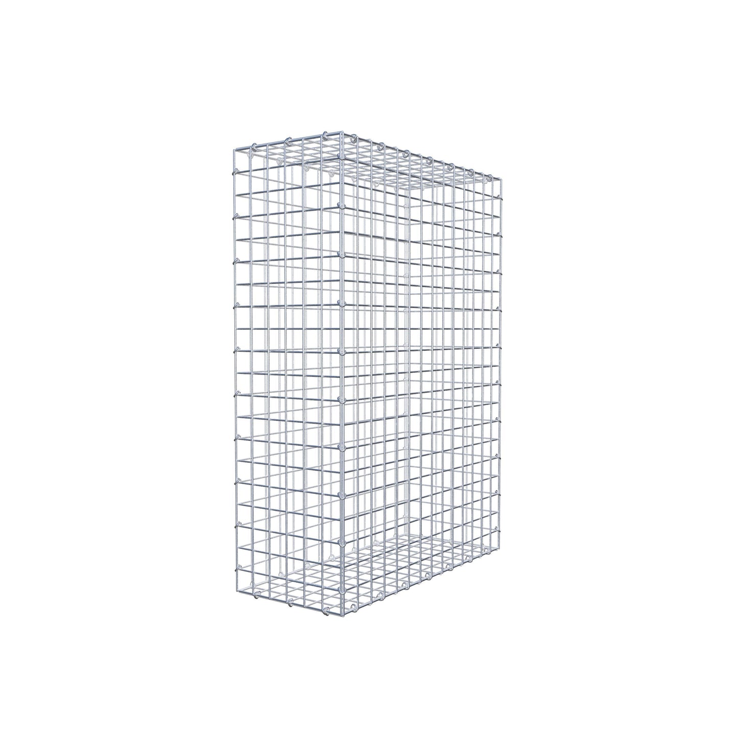 Gabion 100 cm x 70 cm x 30 cm (L x H x D), maskestørrelse 5 cm x 5 cm, C-ring