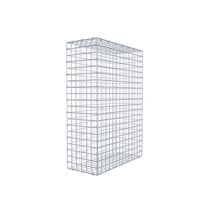 Gabion 100 cm x 70 cm x 30 cm (L x H x D), maskestørrelse 5 cm x 5 cm, C-ring