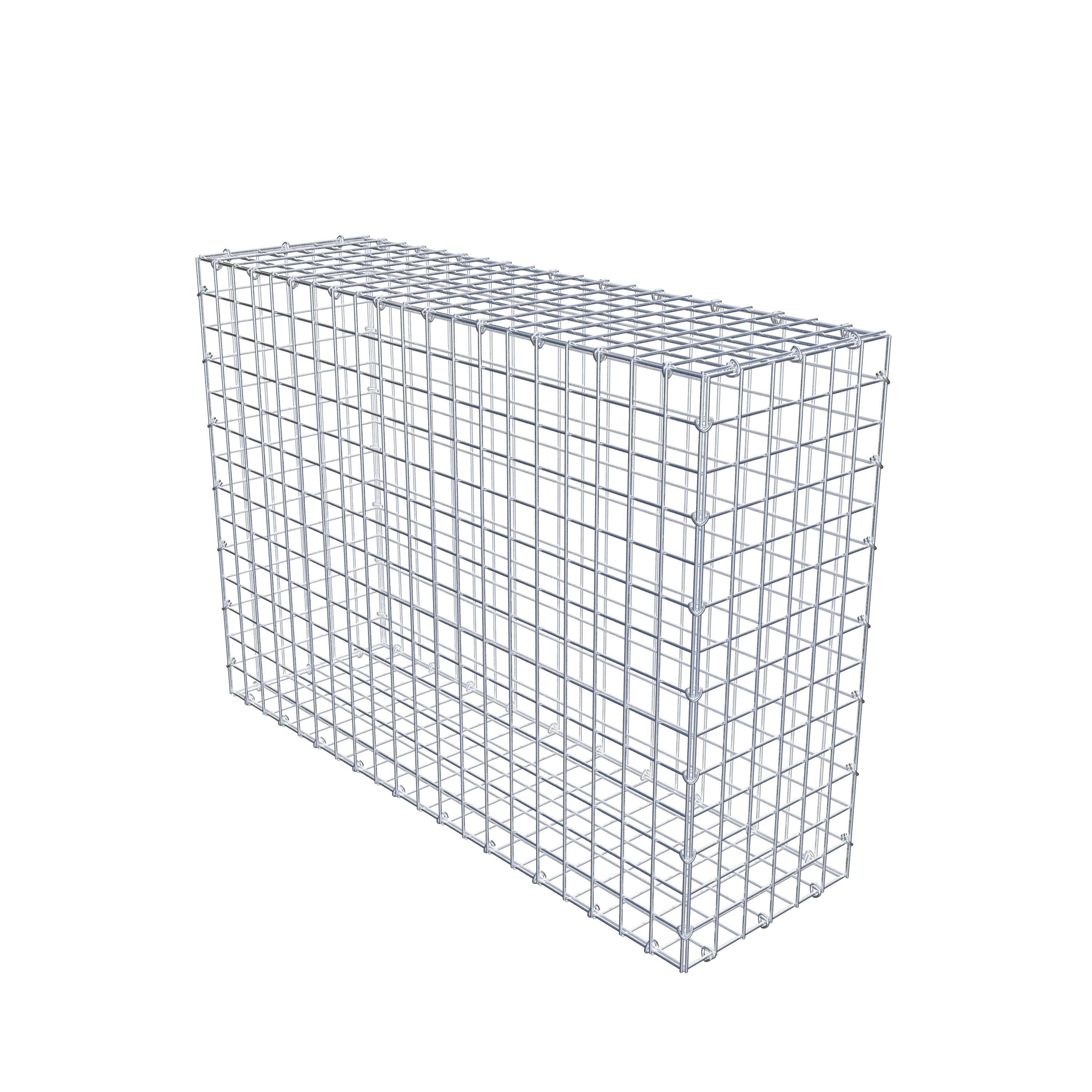 Gabion 100 cm x 70 cm x 30 cm (L x H x D), mesh size 5 cm x 5 cm, C-ring