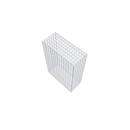 Gabion 100 cm x 70 cm x 30 cm (L x H x D), maskestørrelse 5 cm x 5 cm, C-ring
