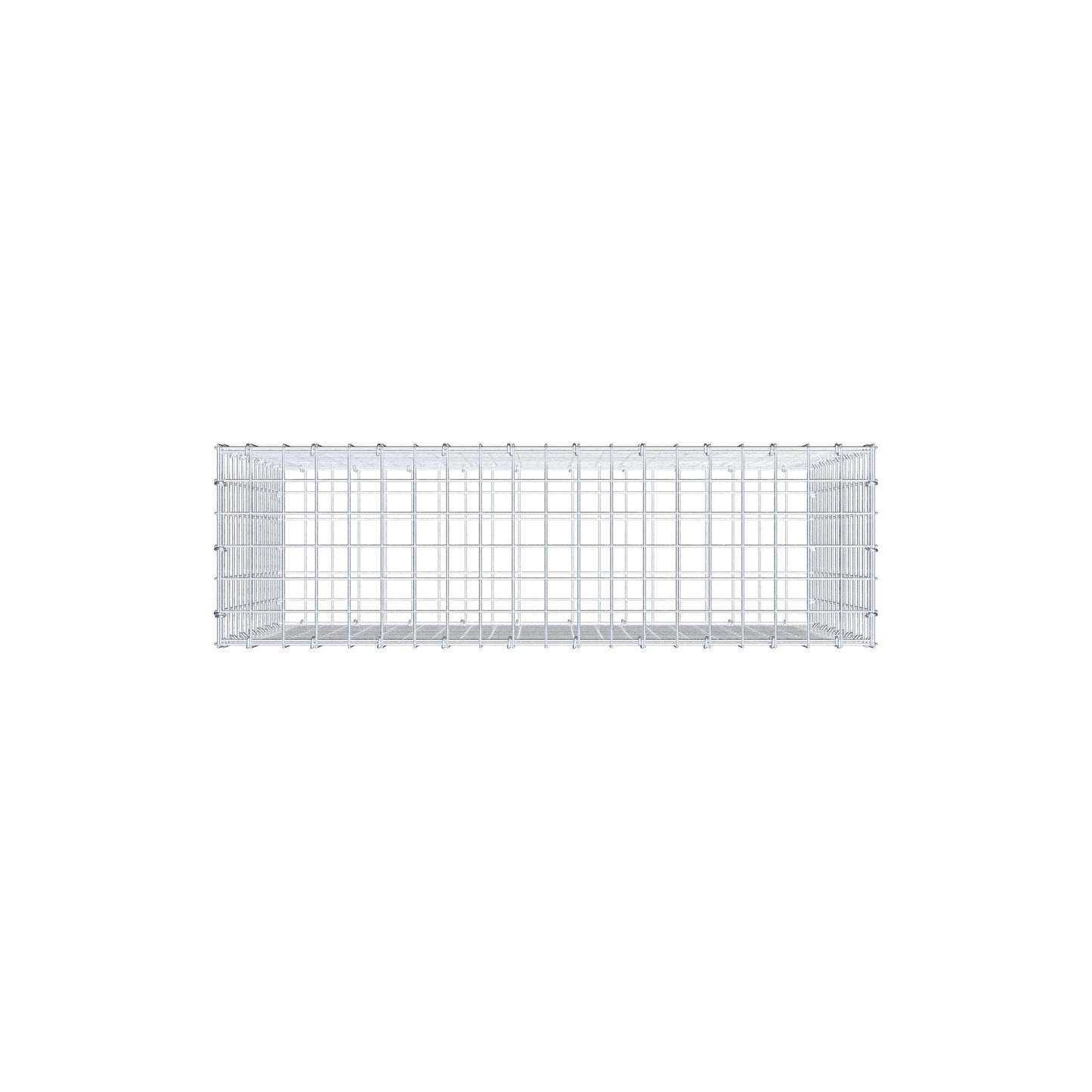 Gabion 100 cm x 70 cm x 30 cm (L x H x D), maskestørrelse 5 cm x 5 cm, C-ring