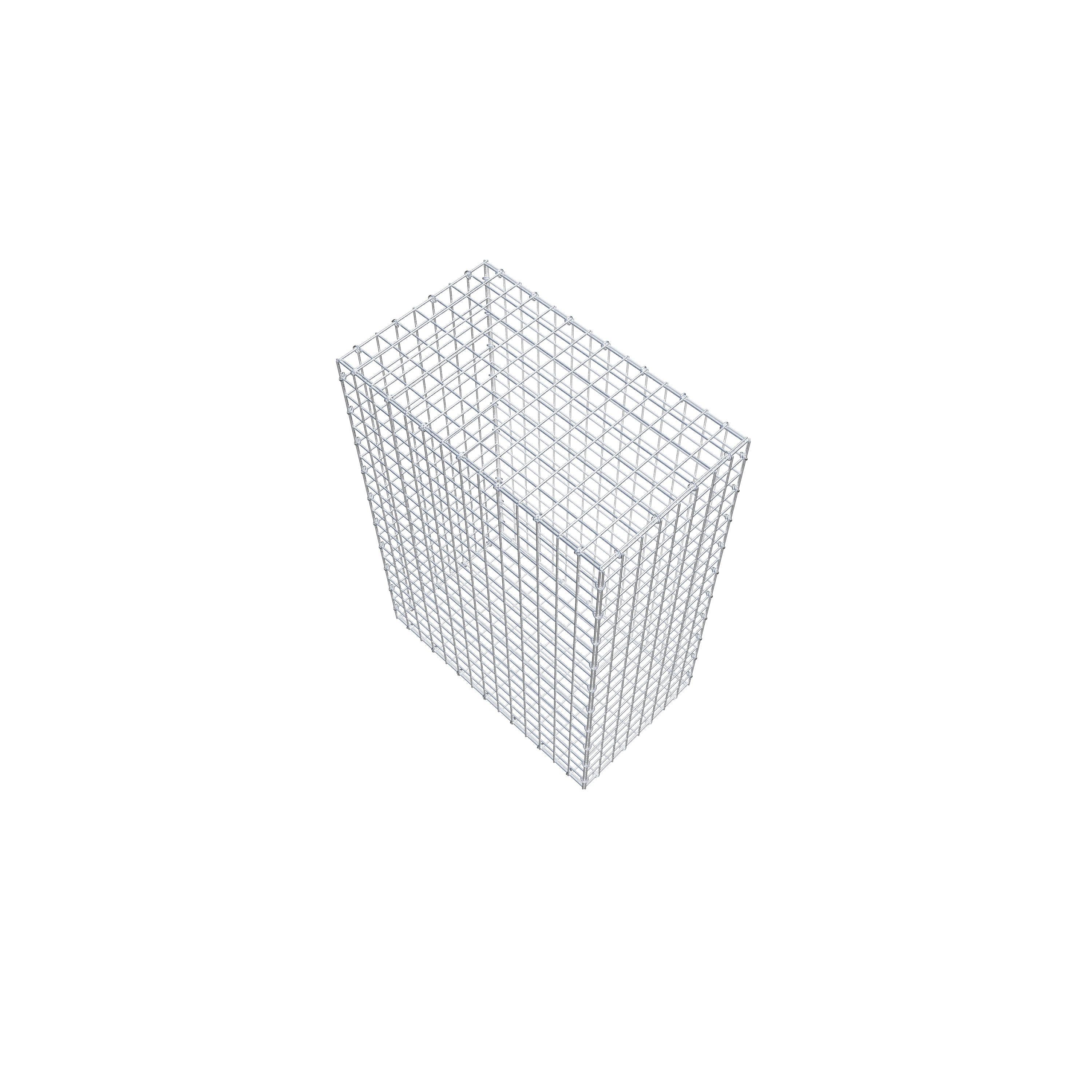 Gabion 100 cm x 70 cm x 40 cm (L x H x D), mesh size 5 cm x 5 cm, C-ring