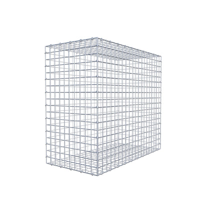 Gabion 100 cm x 90 cm x 50 cm (L x H x D), maskstorlek 5 cm x 5 cm, C-ring