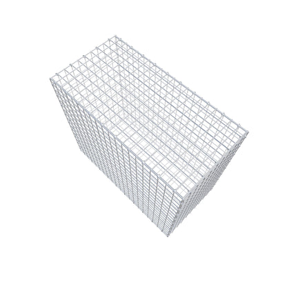 Gabion 100 cm x 90 cm x 50 cm (L x H x D), maskstorlek 5 cm x 5 cm, C-ring