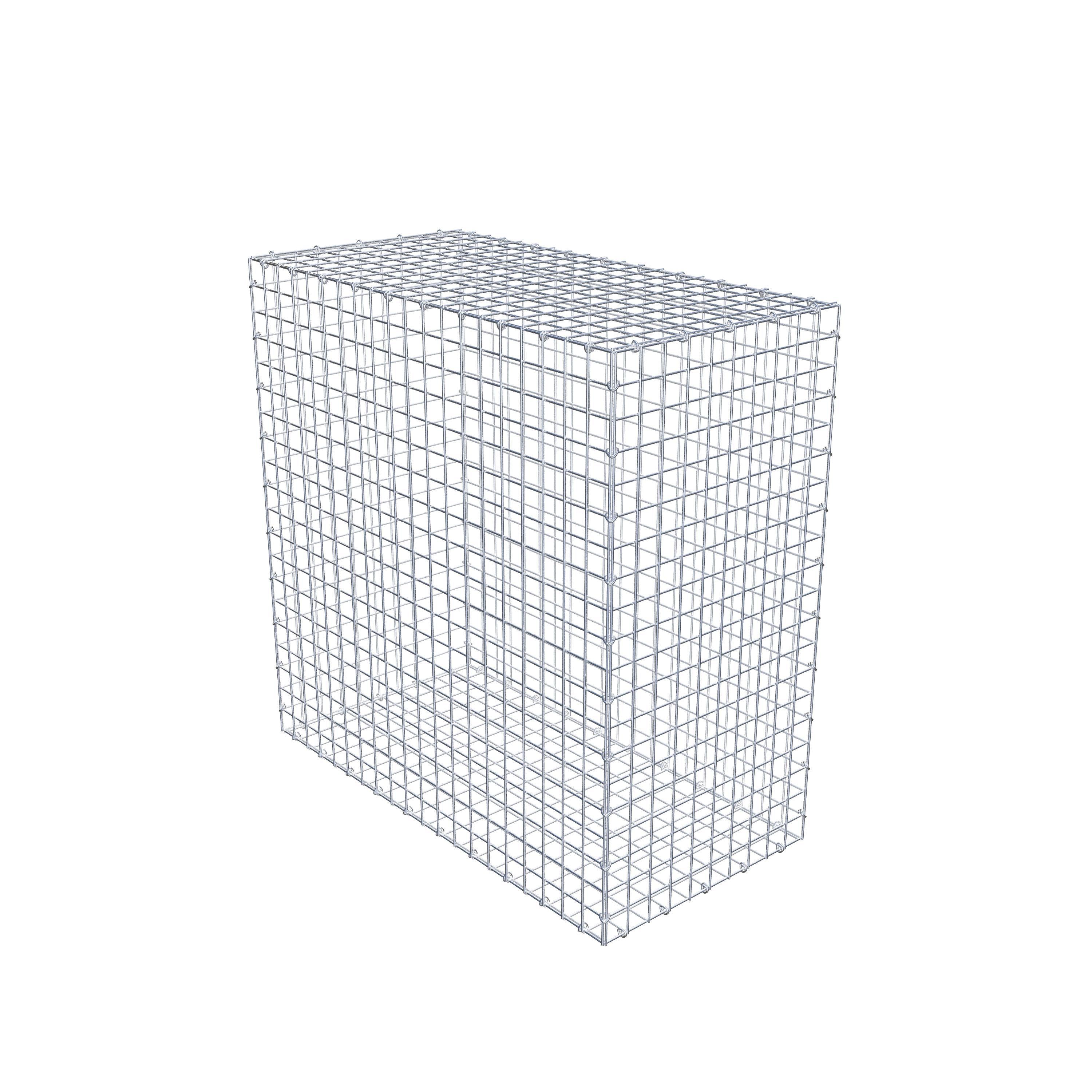 Gabion 100 cm x 100 cm x 50 cm (L x H x D), mesh size 5 cm x 5 cm, C-ring