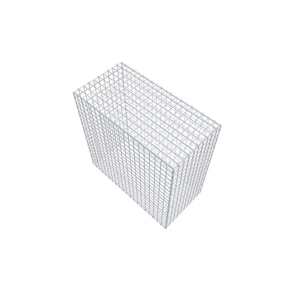 Gabion 100 cm x 100 cm x 50 cm (L x H x P), mailles 5 cm x 5 cm, anneau en C