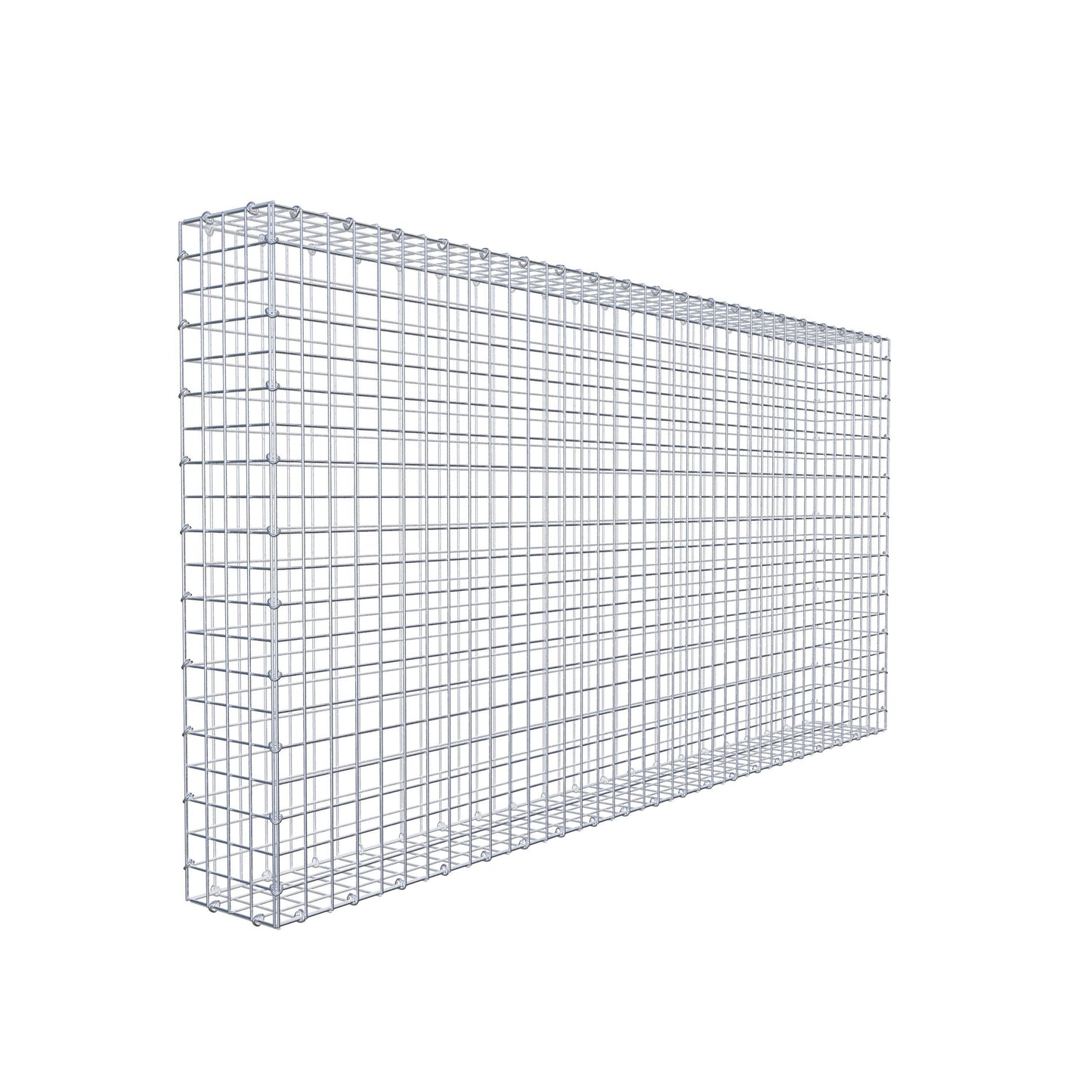 Gabion 200 cm x 100 cm x 20 cm (L x H x D), maskstorlek 5 cm x 5 cm, C-ring