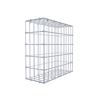 Gabion 50 cm x 50 cm x 20 cm (L x H x D), maskstorlek 5 cm x 10 cm, C-ring