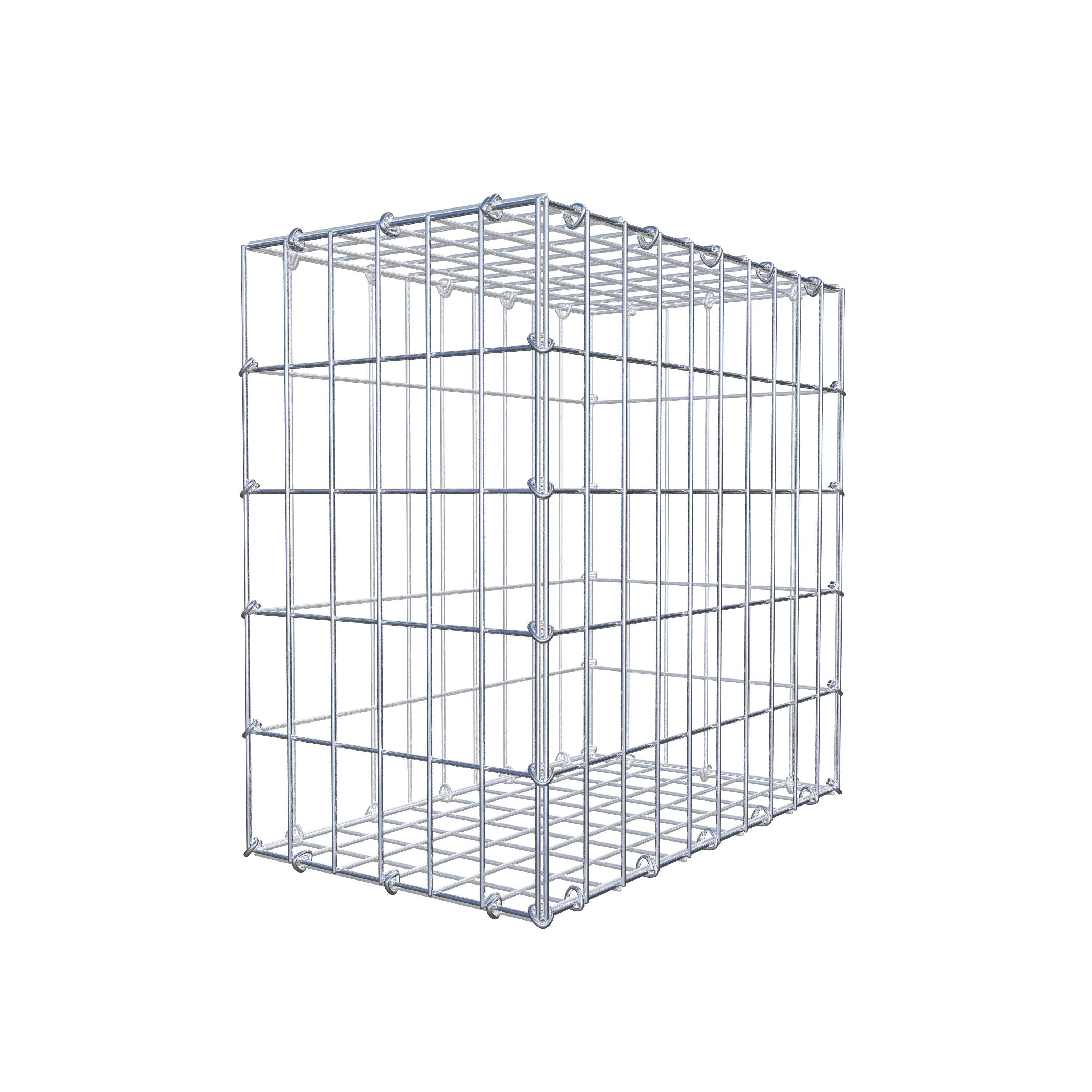 Gabion 50 cm x 50 cm x 30 cm (L x H x D), mesh size 5 cm x 10 cm, C-ring