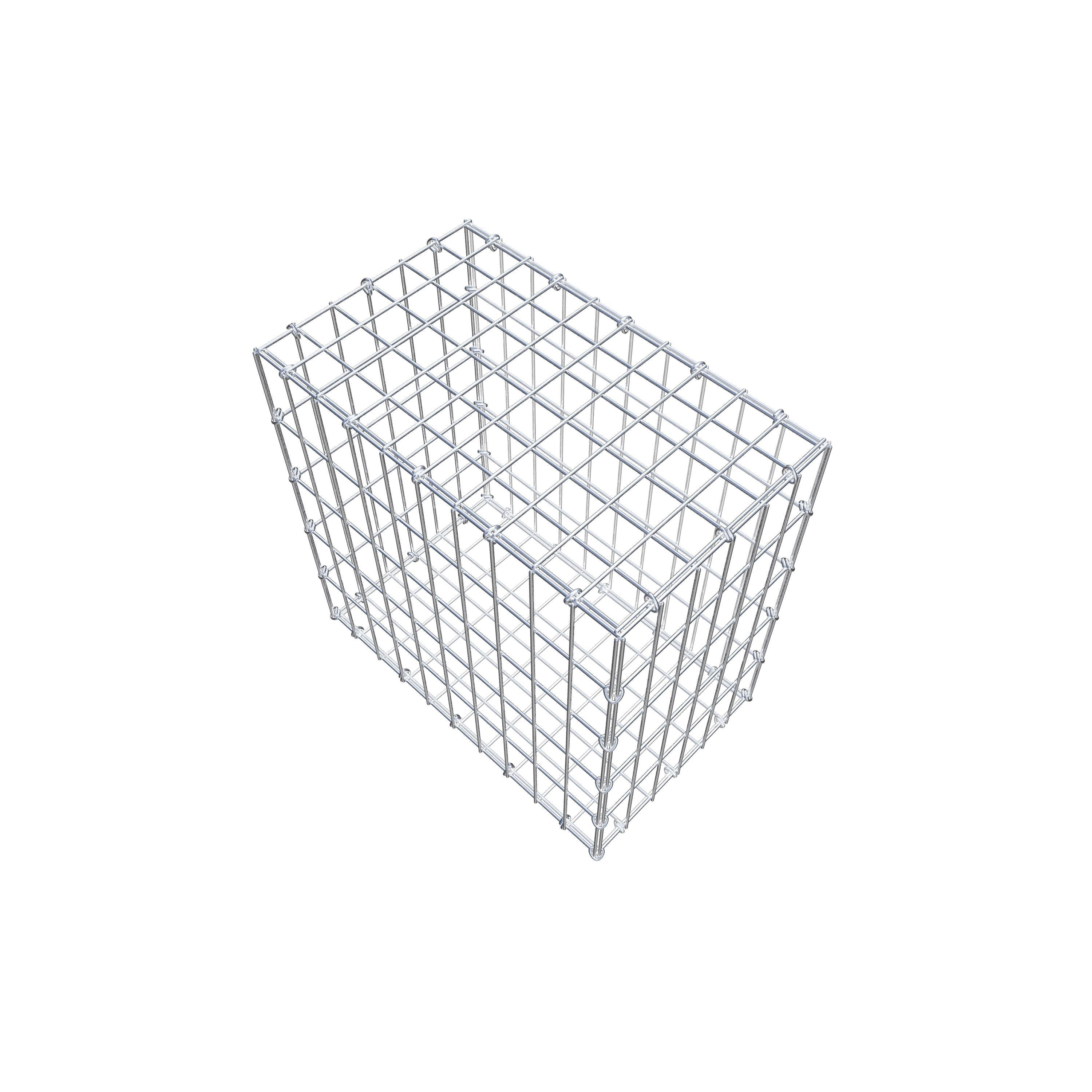 Gabion 50 cm x 50 cm x 30 cm (L x H x D), mesh size 5 cm x 10 cm, C-ring