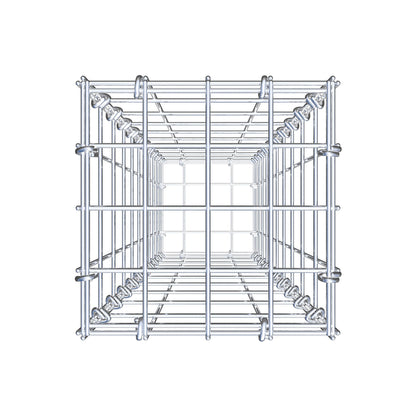 Gabione 100 cm x 20 cm x 20 cm (L x H x T), Maschenweite 5 cm x 10 cm, C-Ring