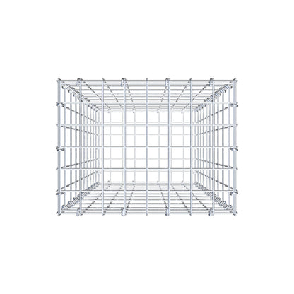 Gabione 100 cm x 40 cm x 30 cm (L x H x T), Maschenweite 5 cm x 10 cm, C-Ring