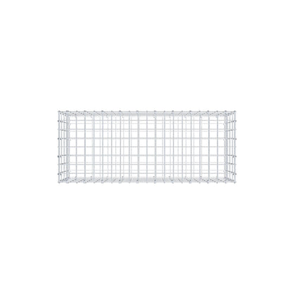 Gabione 100 cm x 40 cm x 40 cm (L x H x T), Maschenweite 5 cm x 10 cm, C-Ring