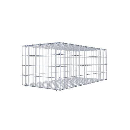 Gabion 100 cm x 40 cm x 50 cm (L x H x D), mesh size 5 cm x 10 cm, C-ring