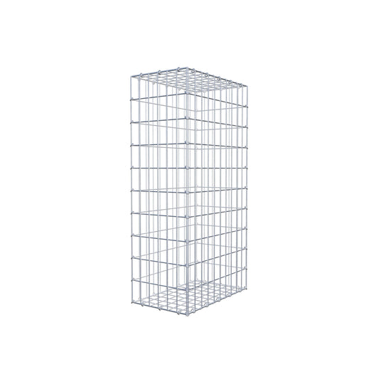 Gabion 100 cm x 50 cm x 30 cm (L x H x D), maskestørrelse 5 cm x 10 cm, C-ring