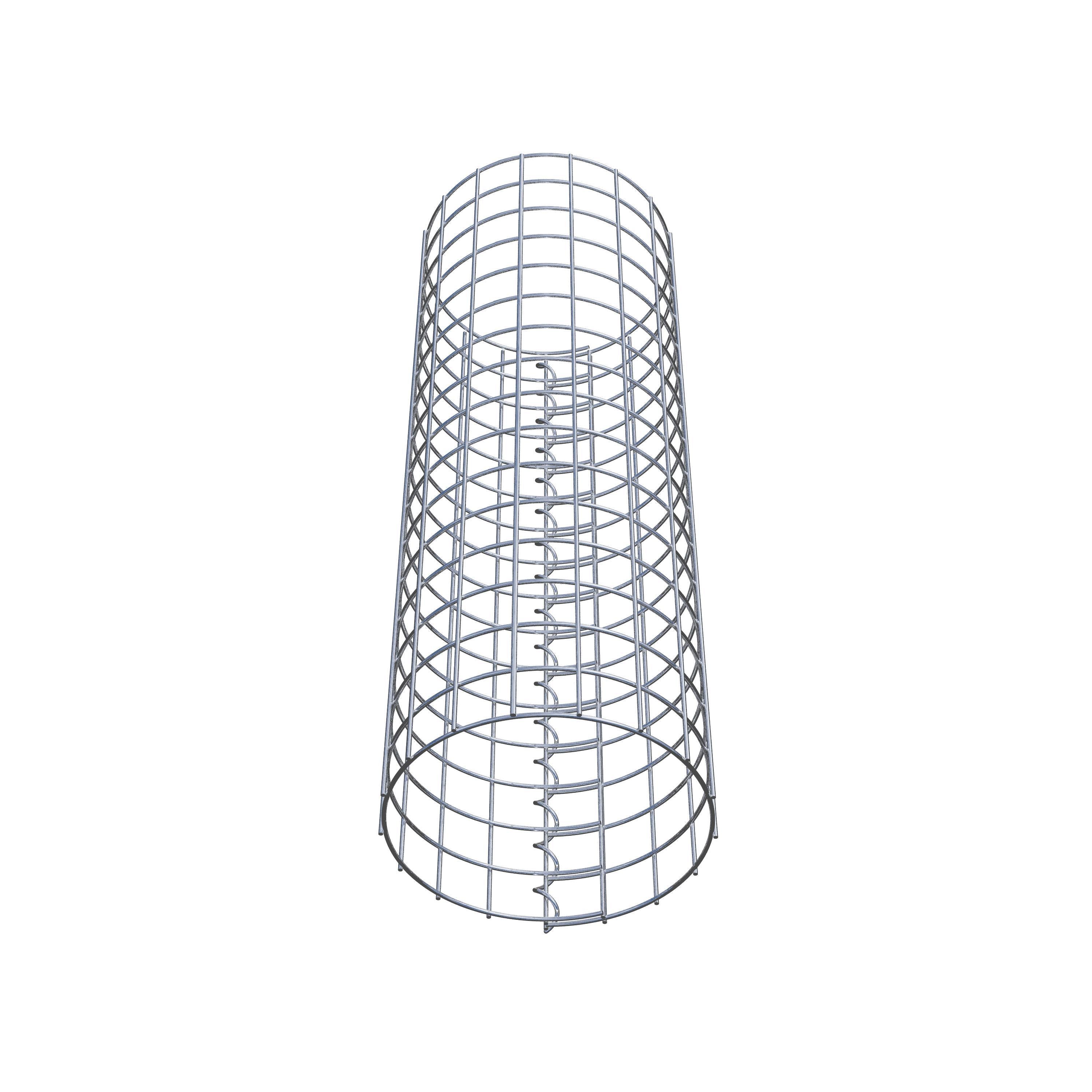 Gabionsøjle diameter 27 cm MW 5 x 5 cm rund