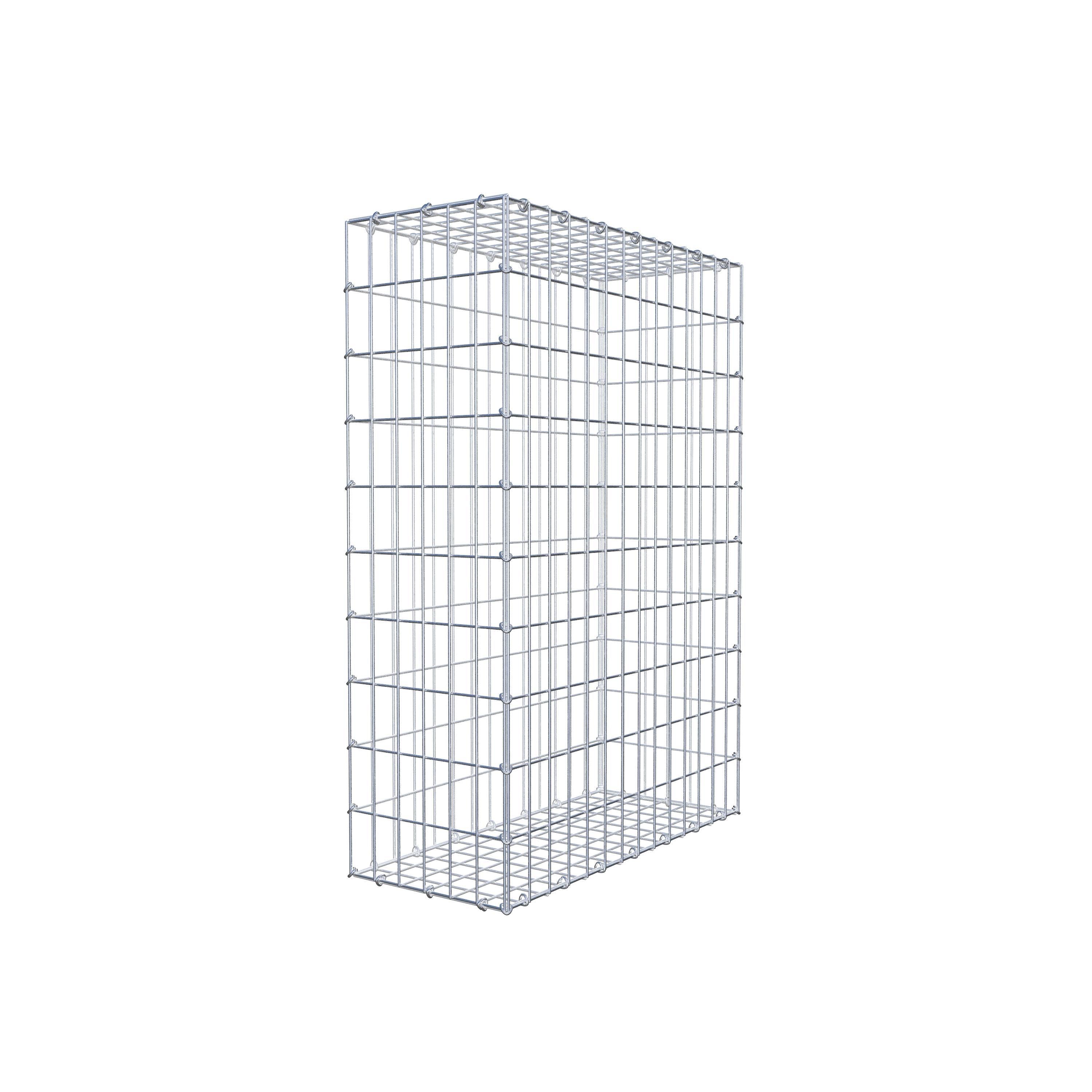 Gabion 100 cm x 70 cm x 30 cm (L x H x D), mesh size 5 cm x 10 cm, C-ring