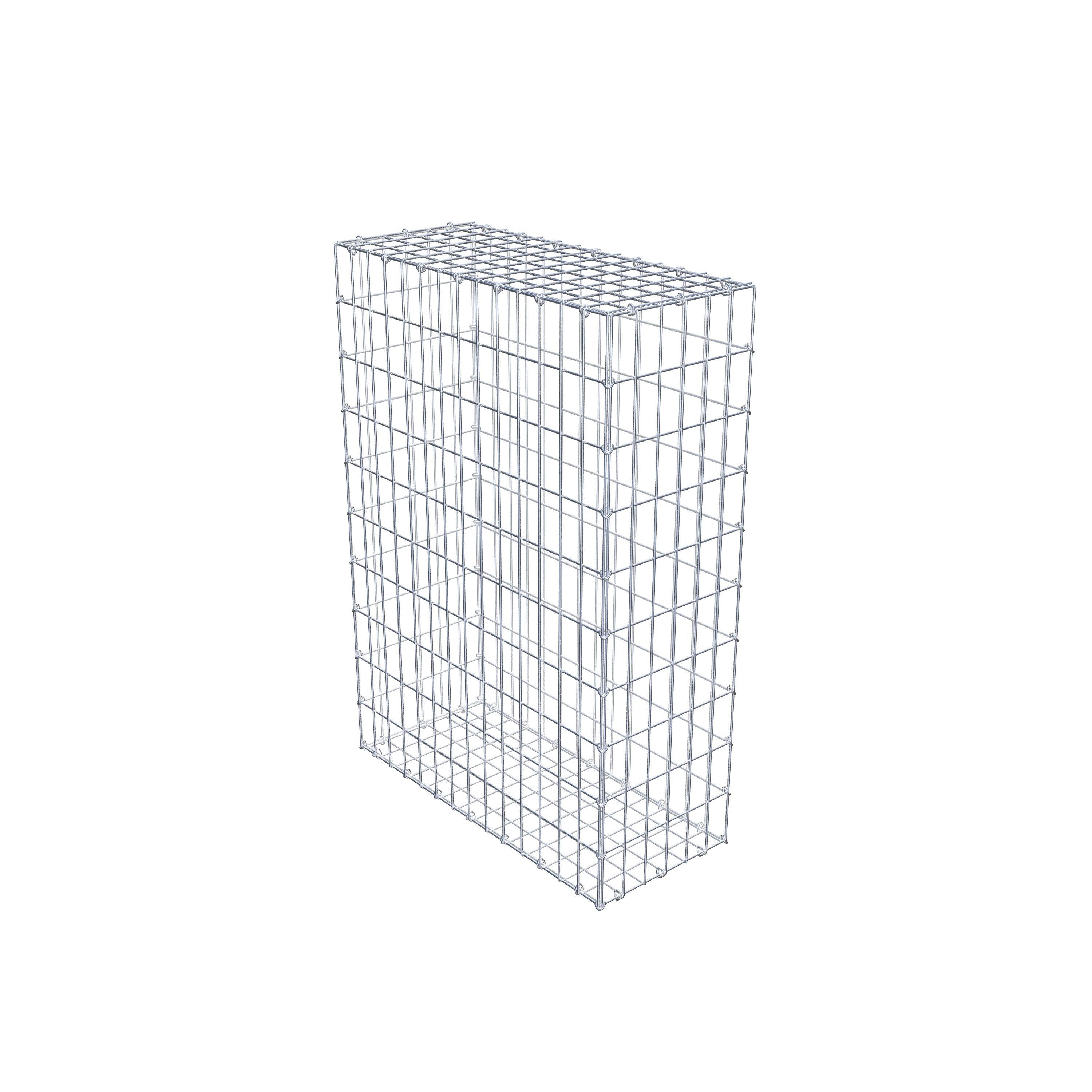 Gabion 100 cm x 70 cm x 30 cm (L x H x D), mesh size 5 cm x 10 cm, C-ring