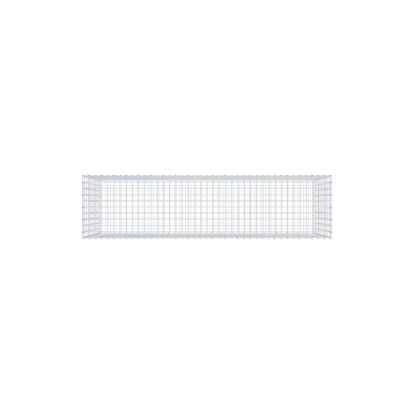 Gabione 200 cm x 100 cm x 50 cm (L x H x T), Maschenweite 5 cm x 10 cm, C-Ring