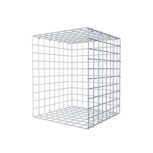 Mounted gabion type 2 50 cm x 40 cm x 40 cm (L x H x D), mesh size 5 cm x 5 cm, C-ring