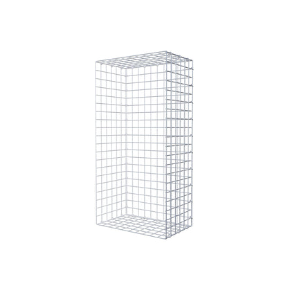 Fourche rapportée type 2 100 cm x 30 cm x 50 cm (L x H x P), mailles 5 cm x 5 cm, anneau C