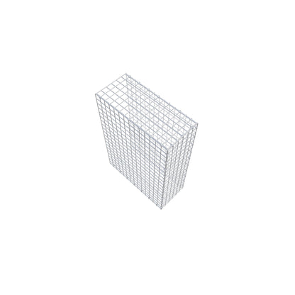 Mounted gabion type 2 100 cm x 70 cm x 30 cm (L x H x D), mesh size 5 cm x 5 cm, C-ring