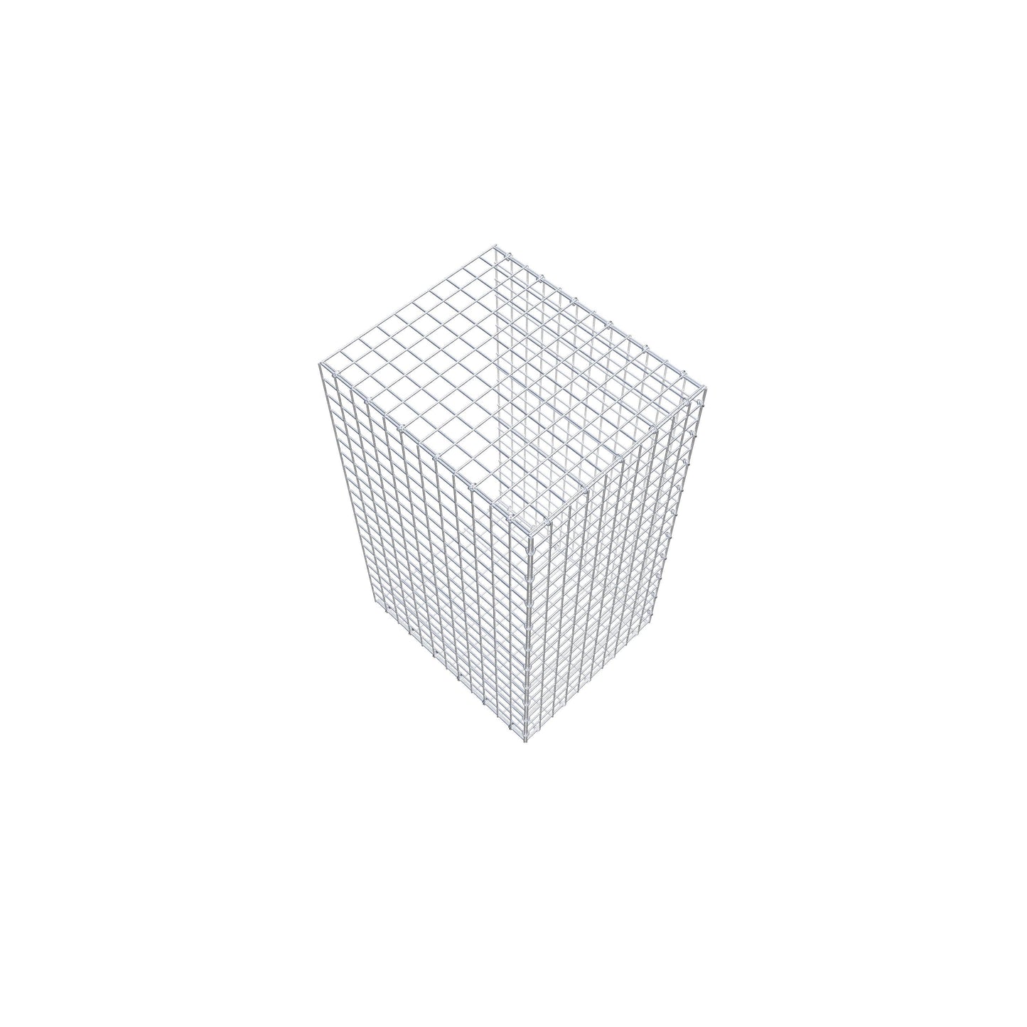 Anbaugabione Typ 2 100 cm x 60 cm x 50 cm (L x H x T), Maschenweite 5 cm x 5 cm, C-Ring