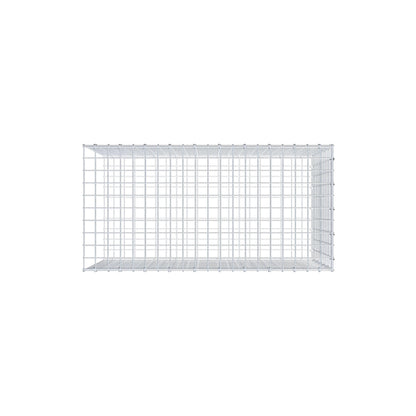 Anbaugabione Typ 2 100 cm x 60 cm x 50 cm (L x H x T), Maschenweite 5 cm x 5 cm, C-Ring