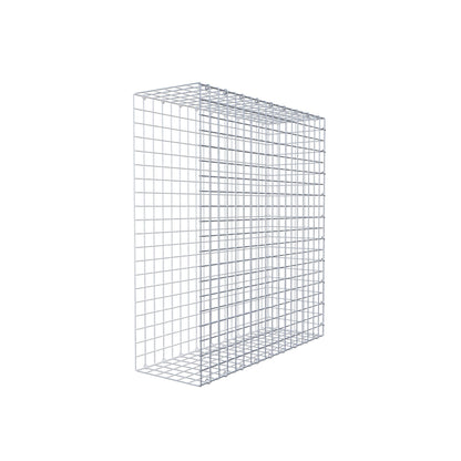 Monterad gabion typ 2 100 cm x 90 cm x 30 cm (L x H x D), maskstorlek 5 cm x 5 cm, C-ring