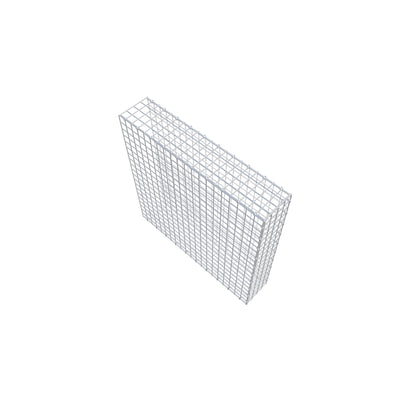 Fourche rapportée type 2 100 cm x 100 cm x 20 cm (L x H x P), mailles 5 cm x 5 cm, anneau C