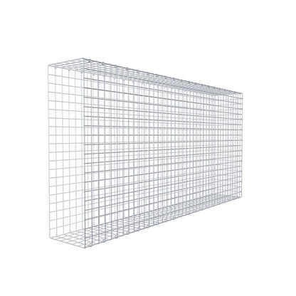 Fästbar gabion typ 2 200 cm x 100 cm x 30 cm (L x H x D), maskstorlek 5 cm x 5 cm, C-ring