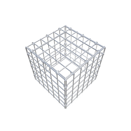 Monteret gabion type 3 30 cm x 30 cm x 30 cm (L x H x D), maskestørrelse 5 cm x 5 cm, C-ring